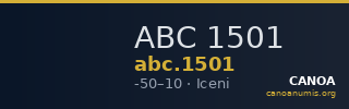 ABC 1501 — CANOA