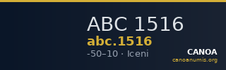 ABC 1516 — CANOA