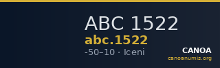 ABC 1522 — CANOA