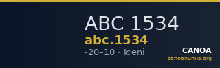 ABC 1534 — CANOA