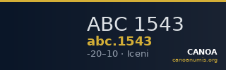 ABC 1543 — CANOA