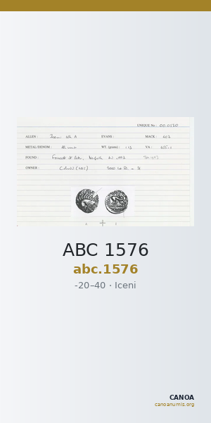 ABC 1576 — CANOA