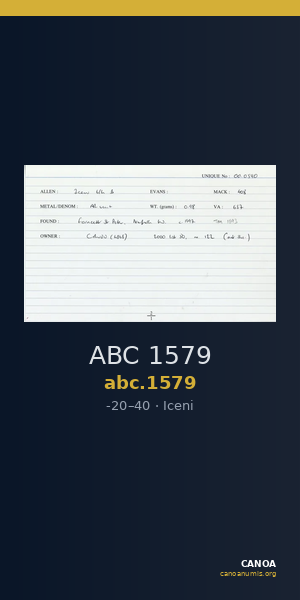 ABC 1579 — CANOA