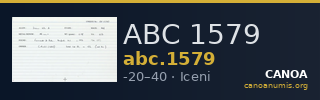 ABC 1579 — CANOA