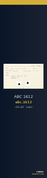 ABC 1612 — CANOA
