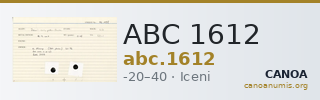 ABC 1612 — CANOA