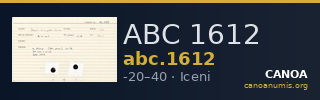 ABC 1612 — CANOA