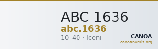 ABC 1636 — CANOA