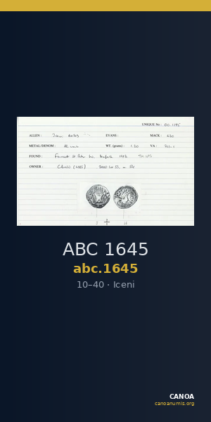 ABC 1645 — CANOA
