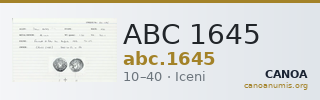 ABC 1645 — CANOA