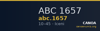ABC 1657 — CANOA