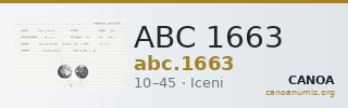 ABC 1663 — CANOA