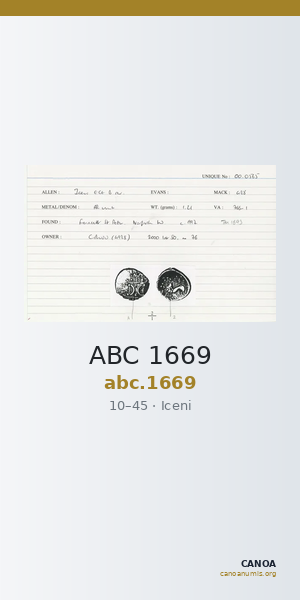 ABC 1669 — CANOA
