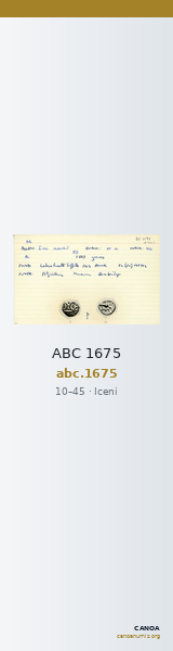 ABC 1675 — CANOA