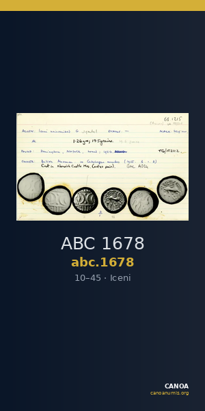 ABC 1678 — CANOA