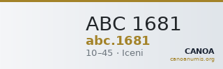 ABC 1681 — CANOA