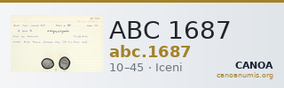 ABC 1687 — CANOA