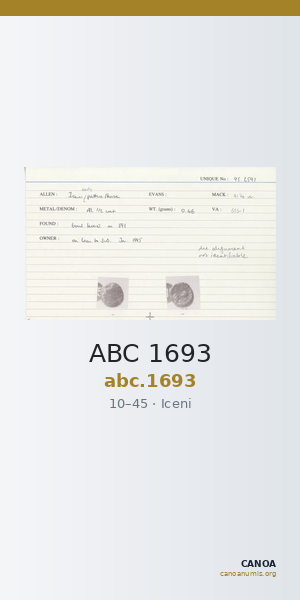 ABC 1693 — CANOA