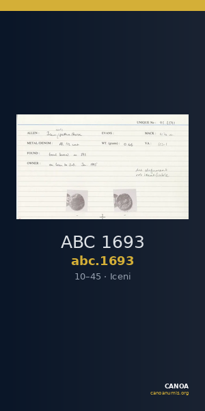 ABC 1693 — CANOA
