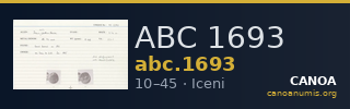ABC 1693 — CANOA