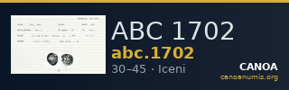ABC 1702 — CANOA