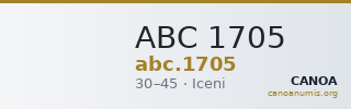 ABC 1705 — CANOA