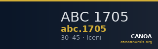 ABC 1705 — CANOA