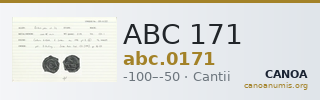 ABC 171 — CANOA