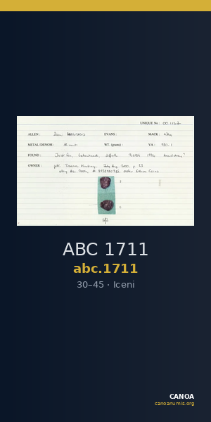 ABC 1711 — CANOA