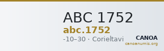 ABC 1752 — CANOA