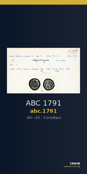 ABC 1791 — CANOA