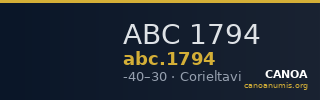 ABC 1794 — CANOA