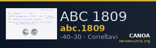 ABC 1809 — CANOA