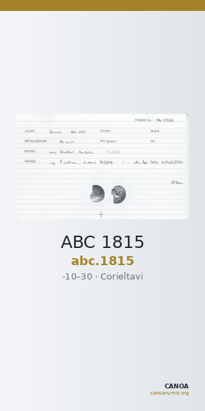 ABC 1815 — CANOA