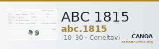 ABC 1815 — CANOA