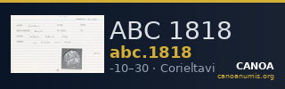 ABC 1818 — CANOA