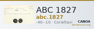 ABC 1827 — CANOA