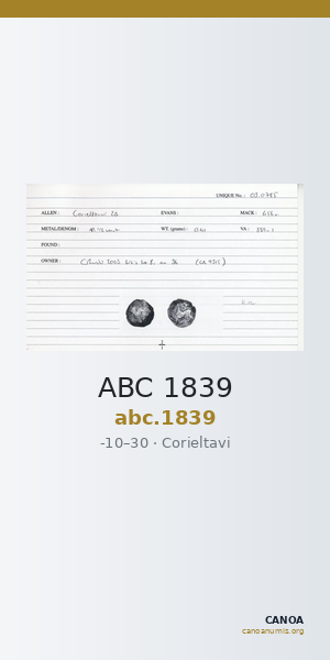 ABC 1839 — CANOA