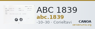 ABC 1839 — CANOA