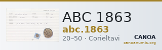 ABC 1863 — CANOA