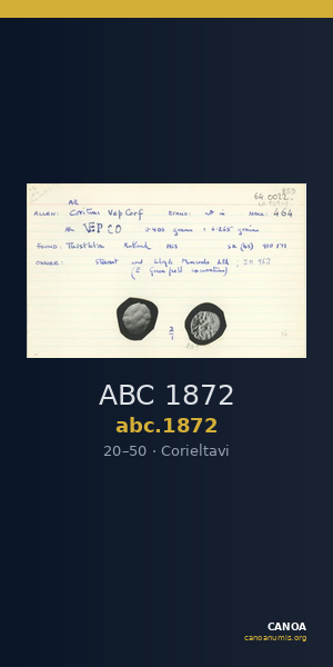 ABC 1872 — CANOA