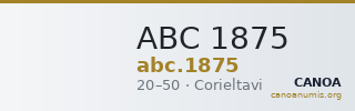 ABC 1875 — CANOA
