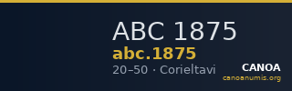 ABC 1875 — CANOA