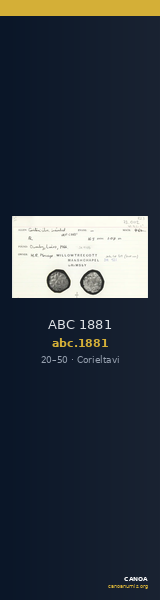 ABC 1881 — CANOA