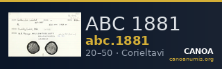 ABC 1881 — CANOA
