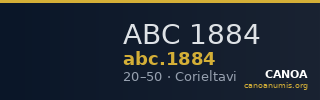 ABC 1884 — CANOA