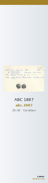 ABC 1887 — CANOA