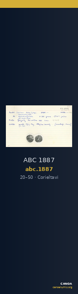 ABC 1887 — CANOA