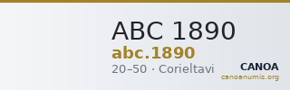 ABC 1890 — CANOA