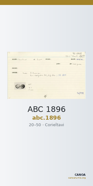 ABC 1896 — CANOA